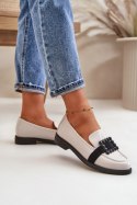 Mokasyny Model Vinceza 58389 Light Grey 