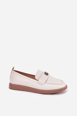 Mokasyny Model Vinceza 62208 Beige 