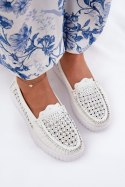 Mokasyny Model Vinceza 88028 White 