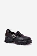 Półbuty Model Venda 1-701 Black 