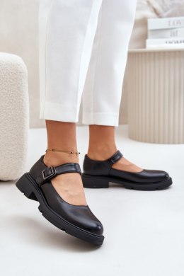Półbuty Model Vinceza 62179 Black Skóra 