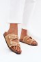Klapki damskie Model Fenira LS-129 Camel - Step in style