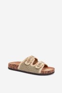 Klapki damskie  Model Fenira LS-129 Green - Step in style