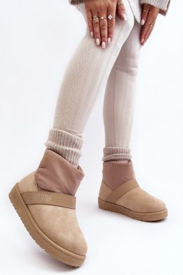 Śniegowce Model Big Star MM274152 Beige 