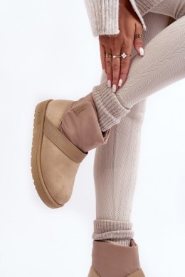 Śniegowce Model Big Star MM274152 Beige 