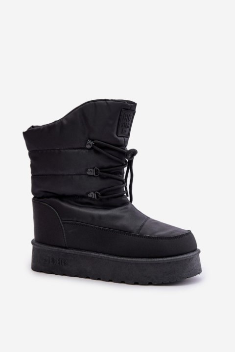 Śniegowce Model Big Star OO274884 Black Śniegowce Model Big Star OO274884 Black