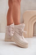 Śniegowce Model Big Star OO274885 Beige 