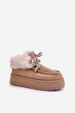 Śniegowce Model Neathren C3016 Dark Beige 