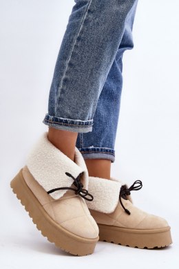 Śniegowce Model Olimuka VL212P Light Beige 