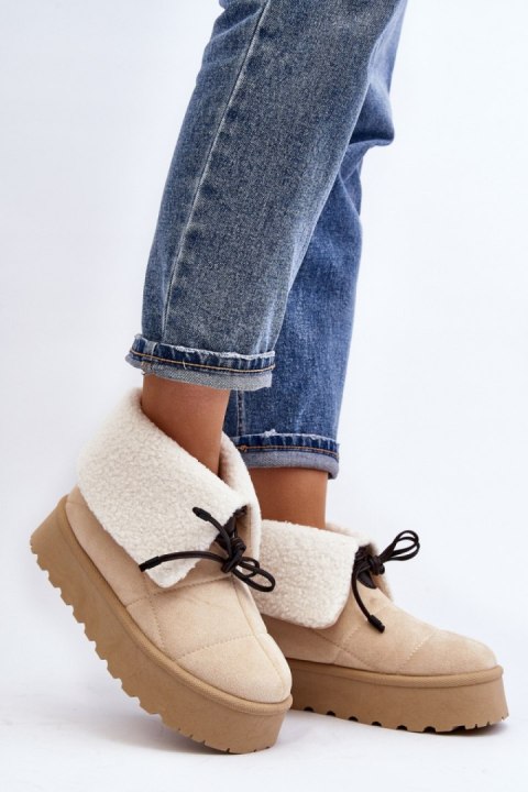 Śniegowce Model Olimuka VL212P Light Beige 