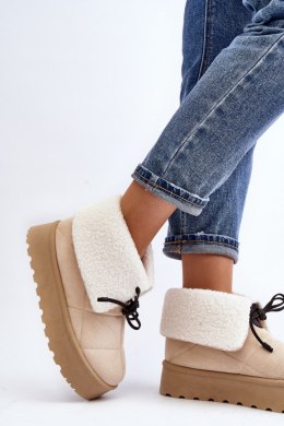 Śniegowce Model Olimuka VL212P Light Beige 