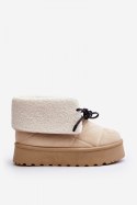 Śniegowce Model Olimuka VL212P Light Beige 