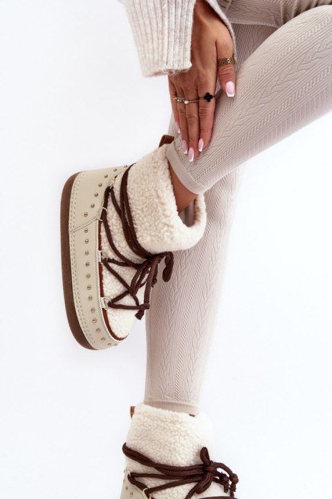 Śniegowce Model Rohes NB617 Beige Śniegowce Model Rohes NB617 Beige