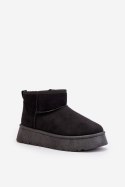 Śniegowce Model Saldren 24BT26-7368 Black 