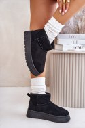 Śniegowce Model Saldren 24BT26-7368 Black 