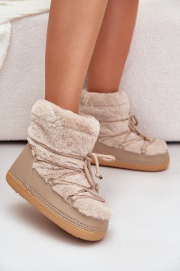 Śniegowce Model Silvara 8139 Beige 