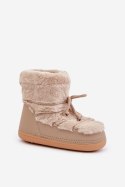 Śniegowce Model Silvara 8139 Beige 