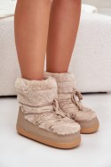 Śniegowce Model Silvara 8139 Beige 