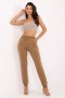 Spodnie dresowe damskie Model CLM-DR-1275.30 Camel - Factory Price
