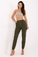 Spodnie dresowe damskie Model CLM-DR-1275.30 Khaki - Factory Price