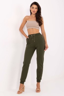 Spodnie dresowe damskie Model CLM-DR-1275.30 Khaki - Factory Price