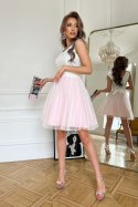 Sukienka damska Model 283-32 Ecru/Pink - Bicotone