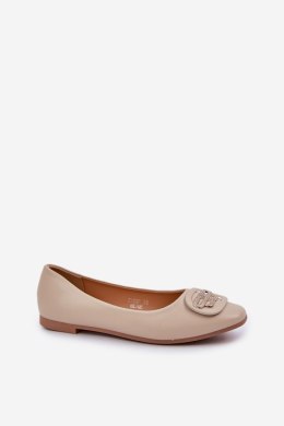 Baleriny Model Ainoria ZA58P Beige 