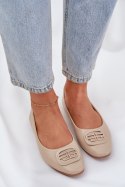 Baleriny Model Ainoria ZA58P Beige 