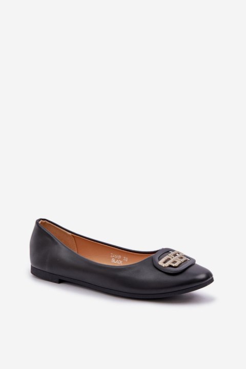 Baleriny Model Ainoria ZA58P Black Baleriny Model Ainoria ZA58P Black