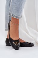 Baleriny Model Ainoria ZA58P Black 