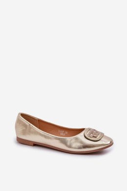 Baleriny Model Ainoria ZA58P Gold 