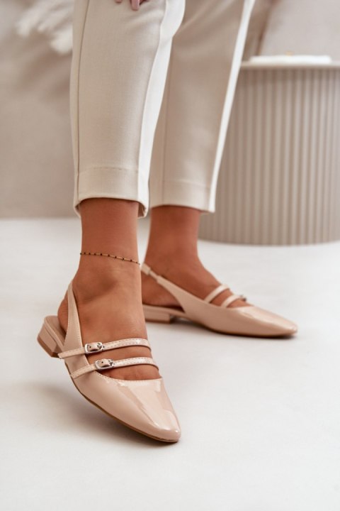 Baleriny Model Bialettia YK-05 Beige 