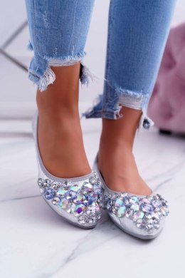 Baleriny Model Crystal C87 Silver 