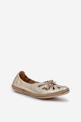 Baleriny Model Zazoo 10179 Gold 