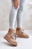 Botki Model Alcyhen 24BT26-7929 Brown 