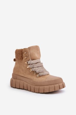 Botki Model Alcyhen 24BT26-7929 Brown 