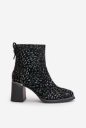 Botki Model DA CR42-192 Black 