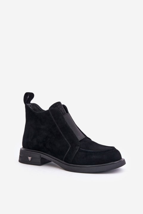 Botki Model DA JC42-23 Black Botki Model DA JC42-23 Black