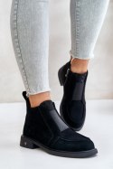Botki Model DA JC42-23 Black 