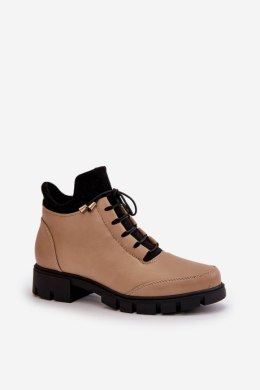 Botki Model Erisabelle RMR23123-12 Beige 
