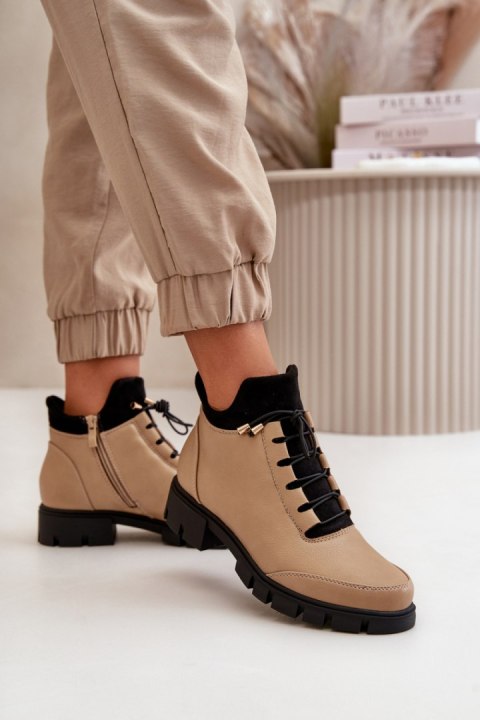 Botki Model Erisabelle RMR23123-12 Beige Botki Model Erisabelle RMR23123-12 Beige