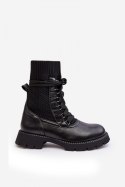 Botki Model Gentiana 8573A Black 