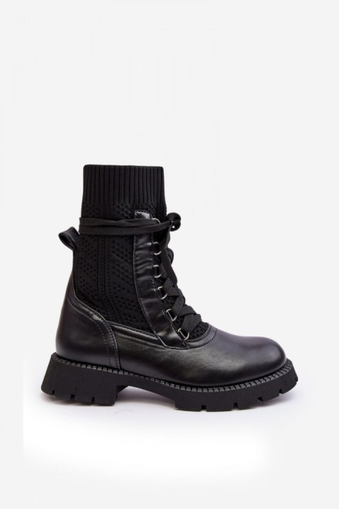 Botki Model Gentiana 8573A Black Botki Model Gentiana 8573A Black