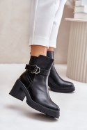 Botki Model Inabelle M767 Black 