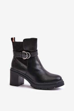 Botki Model Inabelle M767 Black 