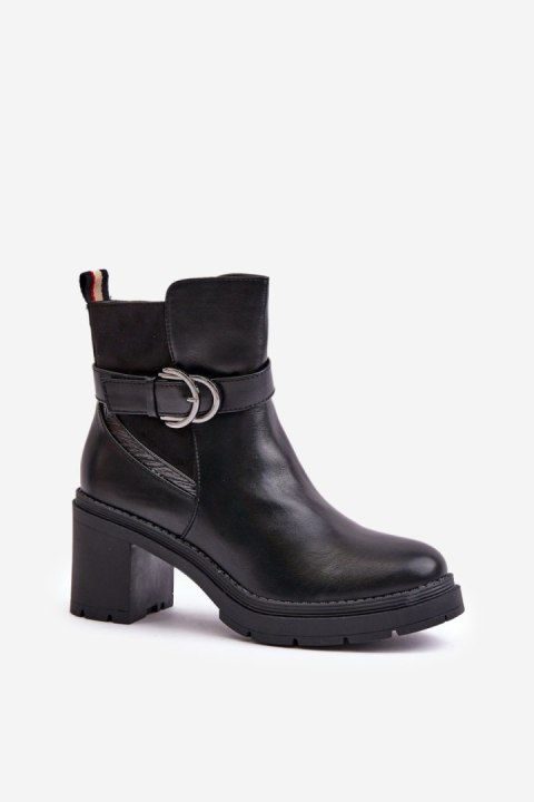 Botki Model Inabelle M767 Black Botki Model Inabelle M767 Black