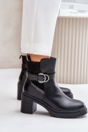 Botki Model Inabelle M767 Black 
