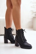 Botki Model Ivarisse ASA254-3 Black 