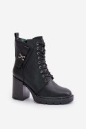 Botki Model Ivarisse ASA254-3 Black 