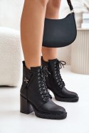 Botki Model Ivarisse ASA254-3 Black 